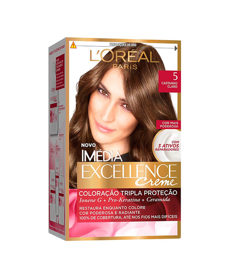 imagem do produto Colorao imedia 5 castanho claro - LOREAL