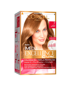 imagem de Coloração imedia 7 louro natural - LOREAL