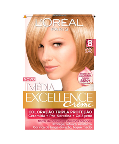 imagem de Coloração imedia 8 louro claro - LOREAL