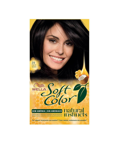 imagem de Coloração soft color wella 20 preto - WELLA