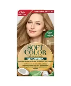 imagem de Coloração soft color wella 80 louro claro - WELLA