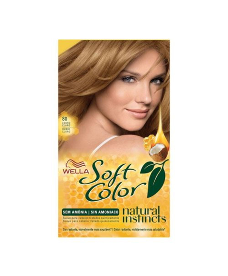imagem do produto Coloracao soft color wella 80 louro claro - COTY