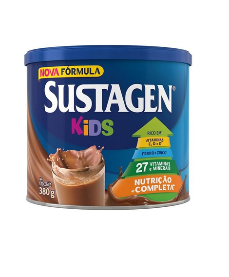 imagem do produto Complemento alimentar sustagen kids chocolate 380g - RECKITT BENCKISER