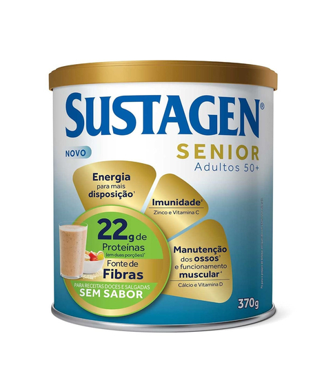 imagem do produto Complemento alimentar sustagen senior sem sabor 370g - RECKITT BENCKISER