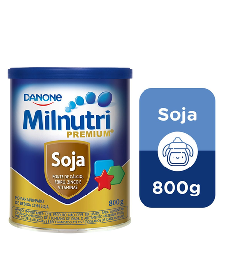 imagem do produto Composto lacteo milnutri soja 800g - DANONE