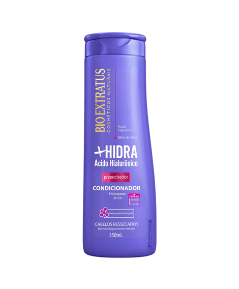 imagem do produto Condicionador bio extratus +hidra cido hialurnico 350ml - BIO EXTRATUS