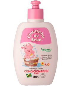 imagem de Condicionador cheirinho de bebe rosa 210ml - KANITZ