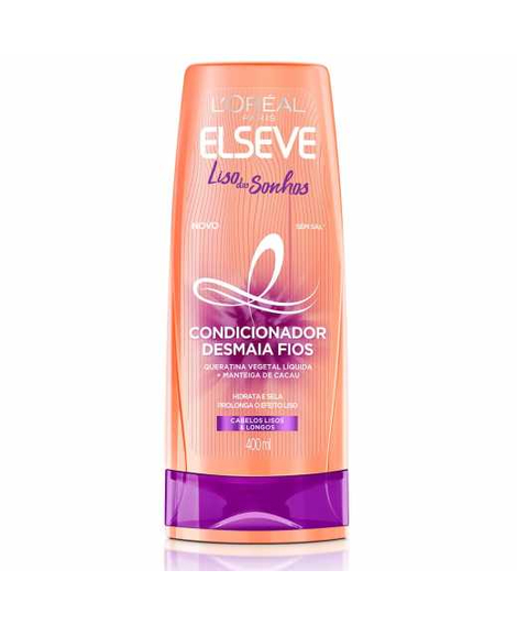 imagem do produto Condicionador elseve liso dos sonhos 400ml - LOREAL