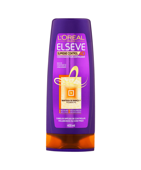imagem do produto Condicionador elseve supreme control 4d 400ml - LOREAL