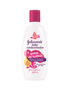 imagem de Condicionador johnsons baby gotas de brilho 200ml - JOHNSON E JOHNSON