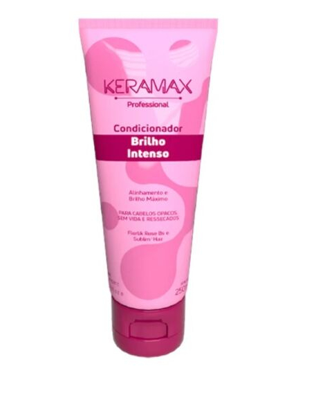 imagem do produto Condicionador keramax brilho intenso 250ml - SKAFE COSMEDICOS