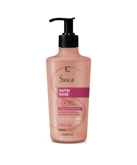 imagem do produto Condicionador siagem nutri rose 400ml - EUDORA