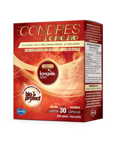 imagem do produto Condres longbio 30 cpsulas - EMS