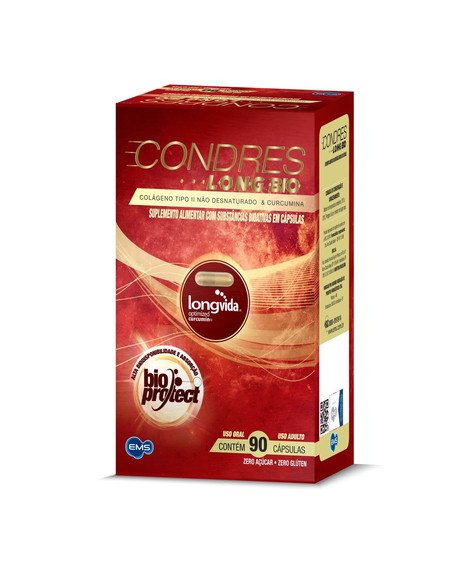 imagem do produto Condres longbio 90 c�psulas - EMS