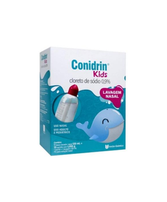 imagem de Conidrin kids 0,9% 1 frasco 120 ml + 15 sachês  - UNIAO QUIMICA