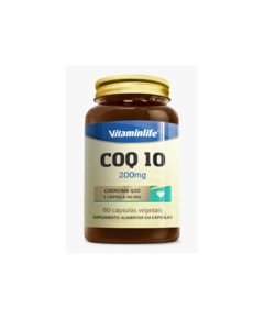 imagem de Coq 10 200mg 60 cápsulas vitaminlife - VITAMINLIFE