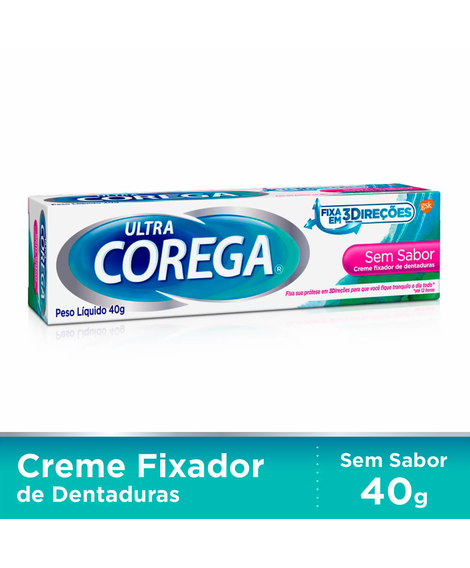 imagem do produto Corega creme sem sabor 40g - HALEON
