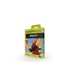 imagem de Cotoveleira elastica preta p - MERCUR