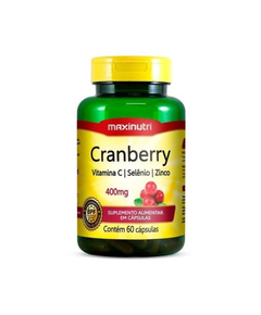 imagem de Cranberry 400mg 60 cápsulas - MAXINUTRI