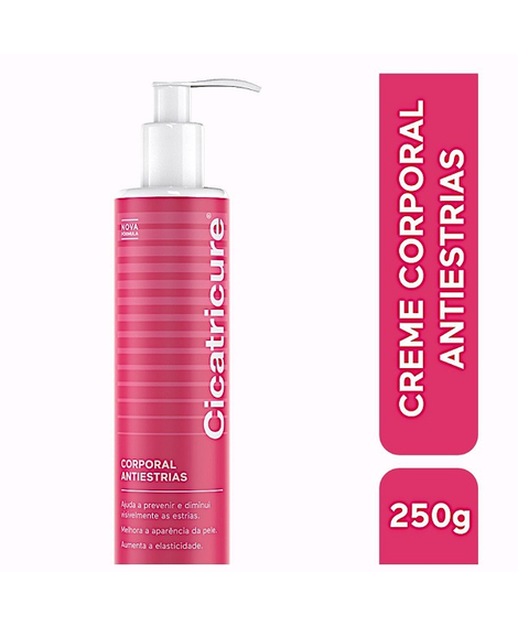 imagem do produto Creme corporal antiestrias cicatricure 250g - GENOMMA LAB