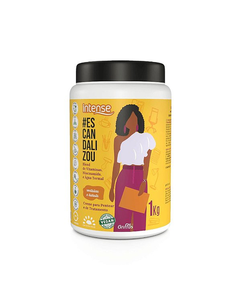 imagem do produto Creme de tratamento griffus escandalizou 2em1 1kg - GRIFFUS