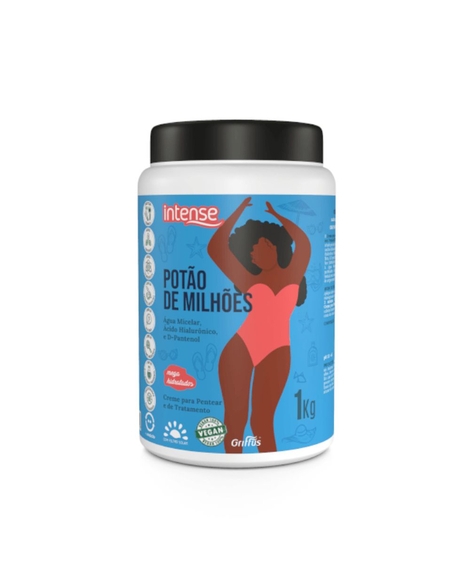 imagem do produto Creme de tratamento griffus poto de milhes 2em1 1kg - GRIFFUS