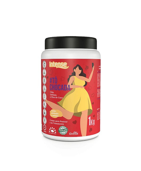imagem do produto Creme de tratamento griffus to chocada 2em1 1kg - GRIFFUS