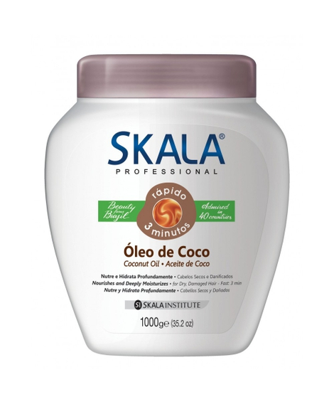 imagem do produto Creme de tratamento skala �leo de coco 1000g - SKALA