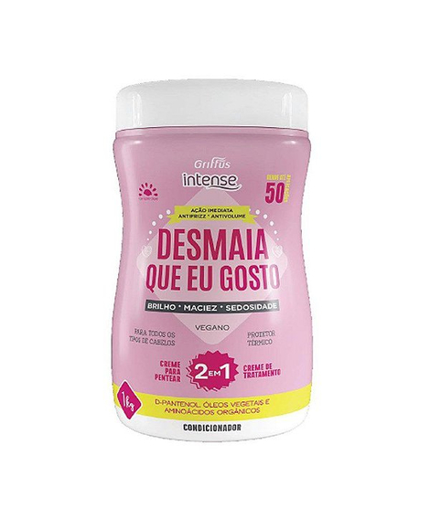 imagem do produto Creme de tratratamento griffus desmaia que eu gosto 2em1 1kg - GRIFFUS