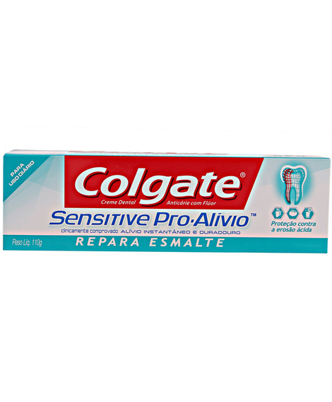 imagem do produto Creme dental colgate sensitive pro alivio esmalte 110g - COLGATE-PALMOLIVE