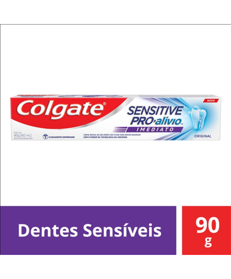 imagem do produto Creme dental colgate sensitive pro alivio imediato branq 90g - COLGATE-PALMOLIVE