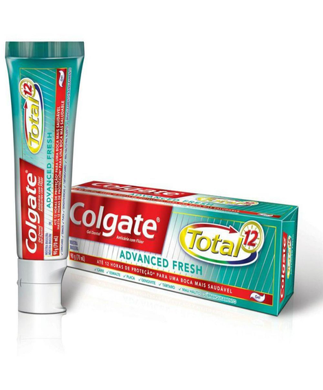 imagem do produto Creme dental colgate total 12 advanced fresh 90g - COLGATE-PALMOLIVE