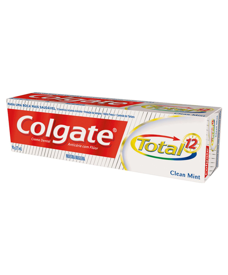 imagem do produto Creme dental colgate total 12 clean mint 90g - COLGATE-PALMOLIVE