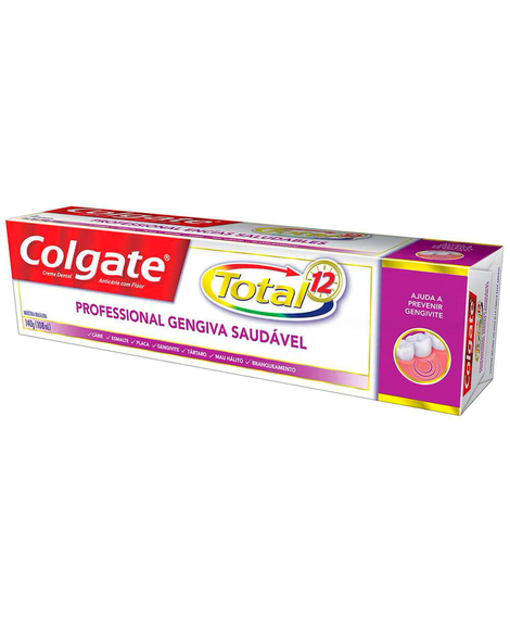 imagem do produto Creme dental colgate total 12 gengiva saudavel 140g - COLGATE-PALMOLIVE