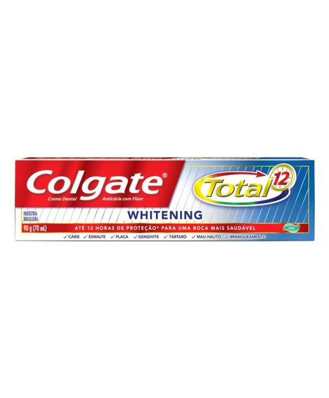 imagem do produto Creme dental colgate total 12 whitening 90g - COLGATE-PALMOLIVE