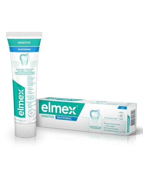 imagem do produto Creme dental elmex sensitive white 110g - COLGATE-PALMOLIVE