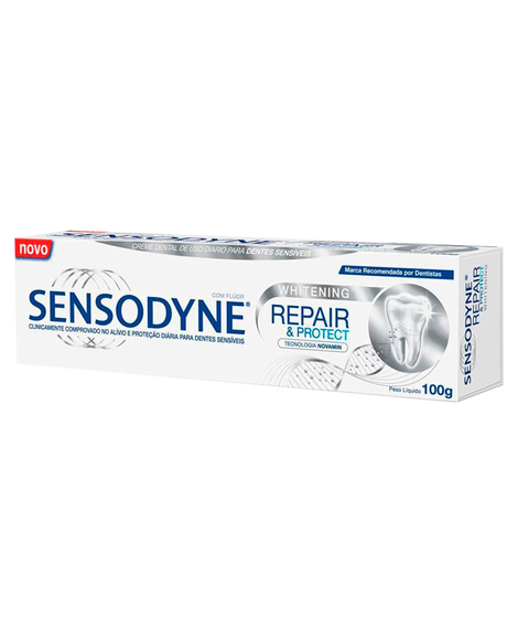 imagem do produto Creme Dental Sensodyne 100g Repair Protect Whitening - GLAXOSMITHKLINE