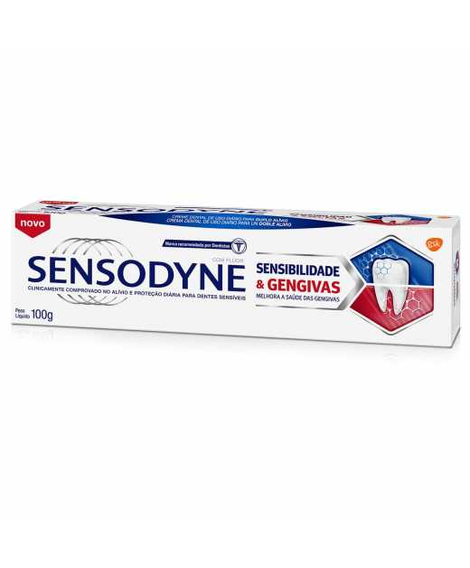 imagem do produto Creme dental sensodyne 100g sensi&gengivas - HALEON