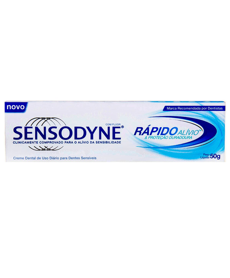 imagem do produto Creme Dental Sensodyne 50g Rpido Alvio - GLAXOSMITHKLINE