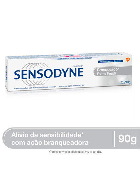 imagem do produto Creme Dental Sensodyne 90g Branq. Extra Fresh - GLAXOSMITHKLINE