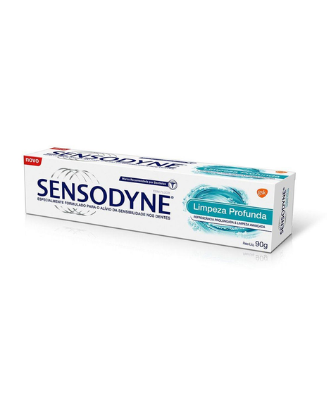 imagem do produto Creme Dental Sensodyne 90g Limpeza Profunda - GLAXOSMITHKLINE