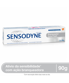 imagem de Creme dental sensodyne branqueador extra fresh 90g - HALEON