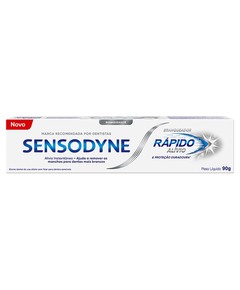imagem de Creme dental sensodyne r�pido alivio branqueador 90g - HALEON