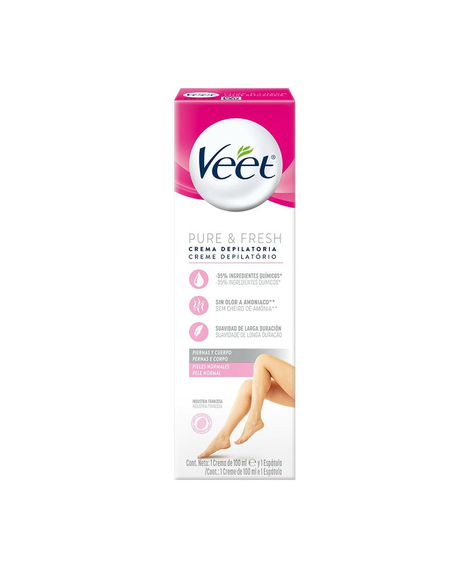 imagem do produto Creme depilatorio veet pele normal 100ml - RECKITT BENCKISER