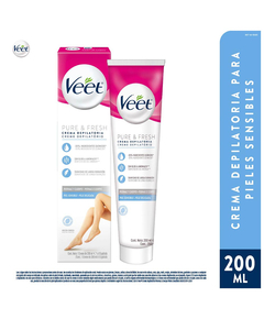 imagem de Creme depilatorio veet pele sensível 200ml - RECKITT BENCKISER