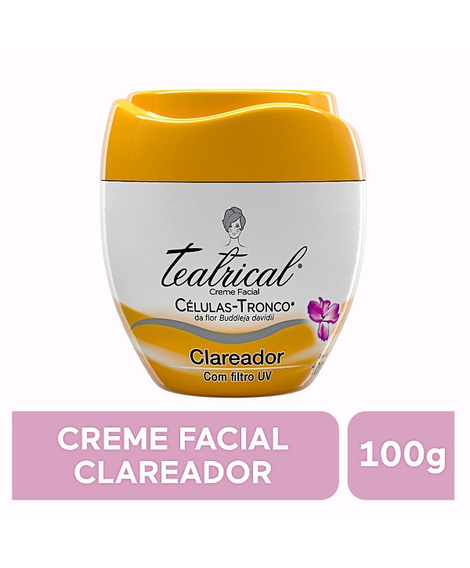 imagem do produto Creme facial clareador teatrical 100g - GENOMMA LAB