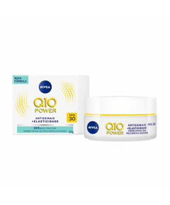 imagem de Creme facial nivea antissinais dia q10 power fps30 50g - NIVEA