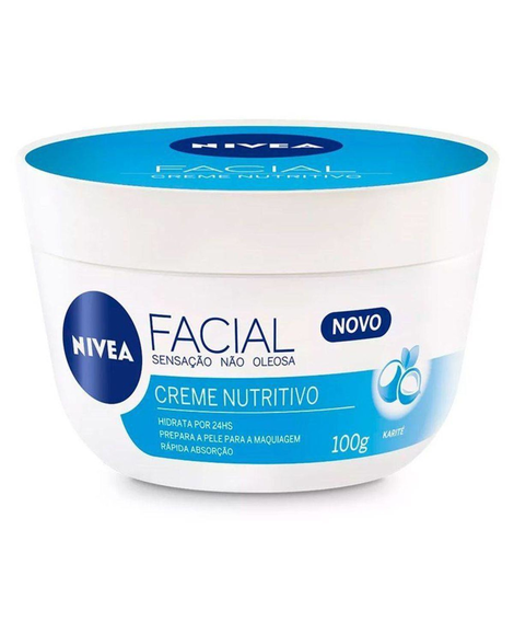 imagem do produto Creme facial nivea nutritivo 100g - NIVEA