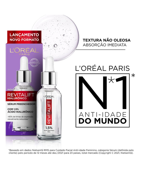 imagem do produto Creme facial revitalift serum preenchedor 15ml - LOREAL