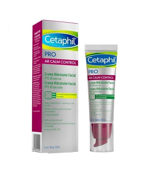 imagem do produto Creme hidratante facial cetaphil pro ar calm fps30 cor 50ml - GALDERMA